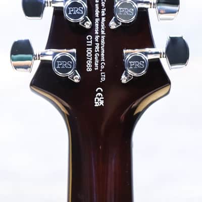 PRS SE DGT David Grissom Signature Gold Top Moon Inlays Electric Guitar w/Bag image 8