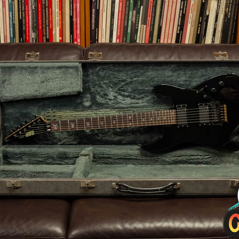1992 ESP Custom Guitars M-II Custom pre KH2 Black