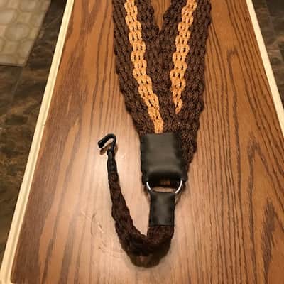 Willie Nelson style guitar strap 2019 image 5