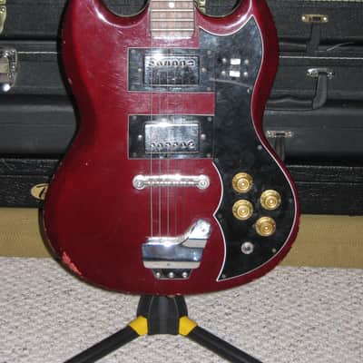 Vintage 1970's Raven SG Style Guitar - Made in Japan image 2