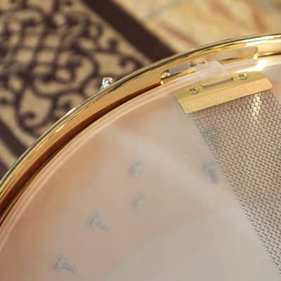 DW Collector's Gloss Lacquer Over Quilted Maple Snare Drum - 5.5x14 - SO#1234297 image 7