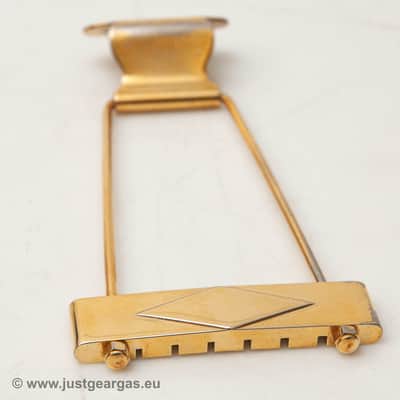 Original 60's Gibson Diamond Trapeze Tailpiece Gold - ES-345, ES-355, Etc image 2