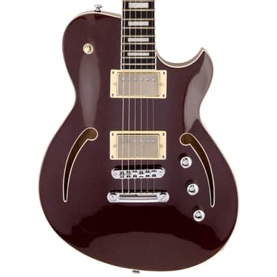 Reverend Roundhouse Air HH Metallic Bordeaux image 7