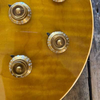 Gibson 2006 Yamano Ordered Custom Shop Special Order '59 Les Paul Standard Reissue Green Lemon image 15