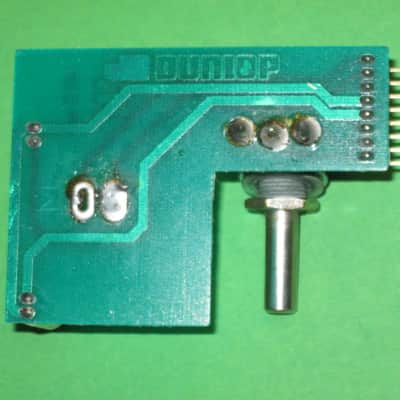 for parts / for repair used Dunlop ROTOVIBE JH4S (2nd ver) casing and some internal parts, from 1994 (NO: bottom plate, feet, bottom screws. jacks, switch, button, knob, knob cover, nuts -- and missing one front bumper) image 4
