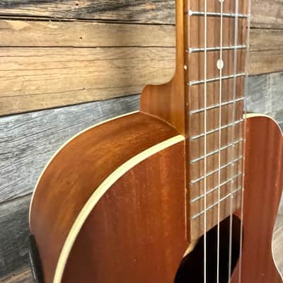 Kala KA-BE Mahogany Series Acoustic/Electric Baritone Ukulele with EQ 2010s - Satin Natural image 6