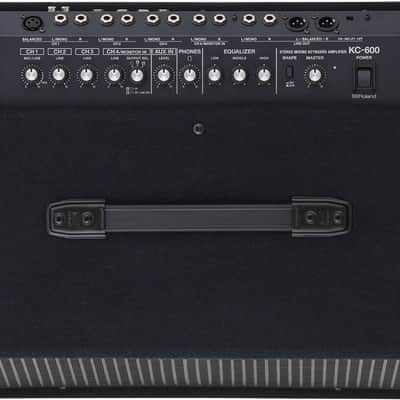 Roland KC-600 200-Watt 4-Channel Stereo Mixing Keyboard Amplifier w/ Instrument Cable image 4