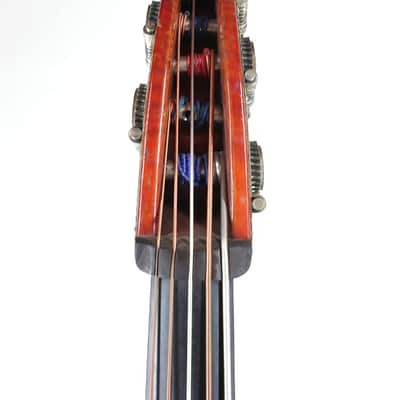 Five String Pöllmann Double Bass 1974 – E.M. Poellmann Contrabass, LH image 6
