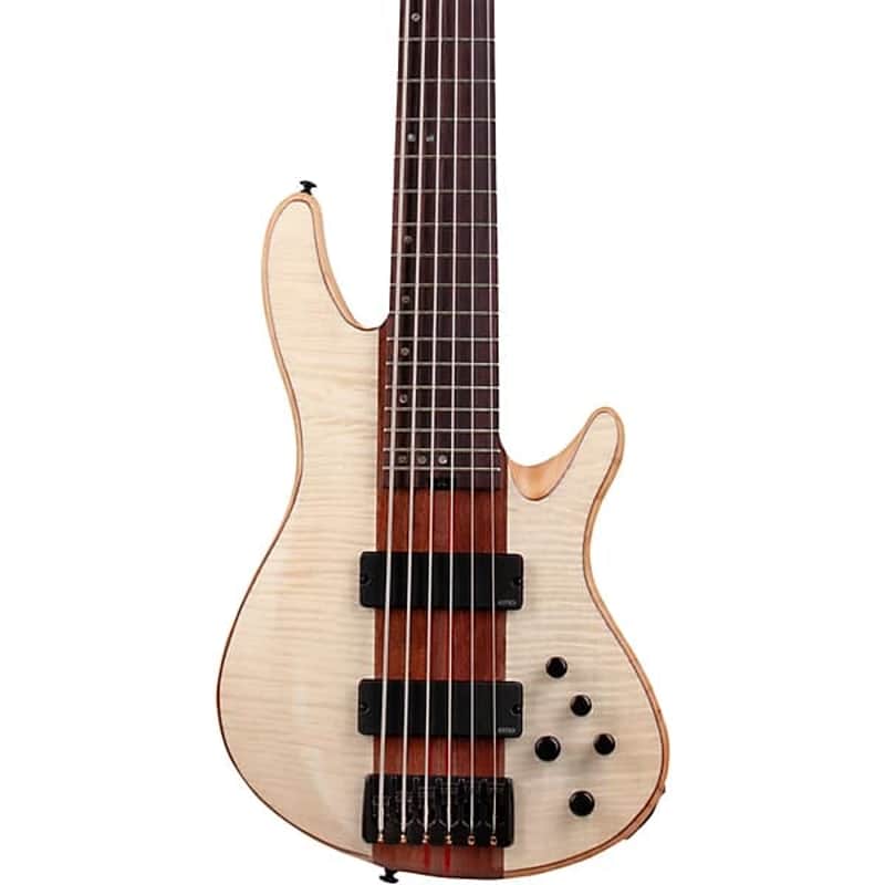 Schecter Schecter Guitar Research Charles Berthoud CB-6 6-String Electric Bass 2025 - Natural Satin image 1