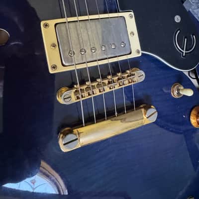 Epiphone Dot Deluxe 2000 Trans Blue image 4