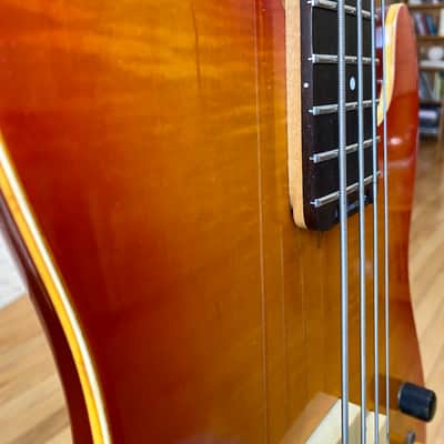 Rare Blade Levinson PJ Bass 1990 Cherry Burst, Maple top. image 10