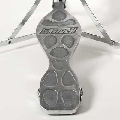 Gretsch Flat Base Hi Hat Stand, "Fish" Footboard, Riveted Rubber Feet- 1960s / INSPECTED & TESTED image 8