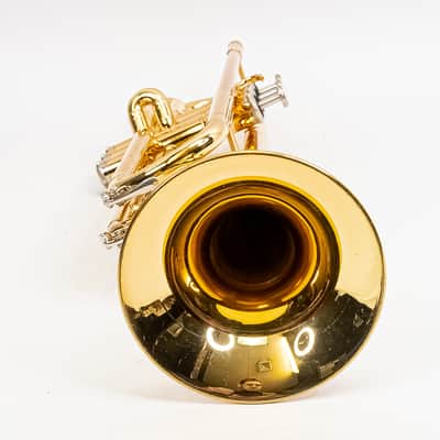 Yamaha YTR-2330 Student Bb Trumpet – Gold Lacquer with Case & Accessories image 7