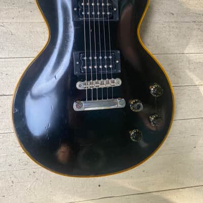 Mavis Tokai Les Paul Custom LC 1985 - GLOSS BLACK - w/Vintage GIBSON Brown Hardshell Case image 17