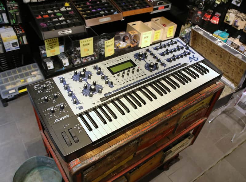 Alesis A6 Andromeda 61-Key Polyphonic Analog Synthesizer 2000s - Black/Silver image 1