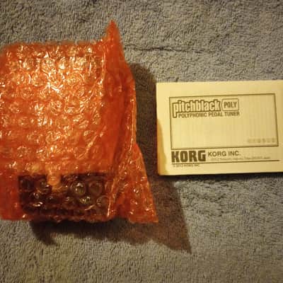 [NOS/NIB] Korg PB-01 Pitchblack Chromatic Guitar/Bass Tuning Pedal; w/Original Box & Paperwork image 5