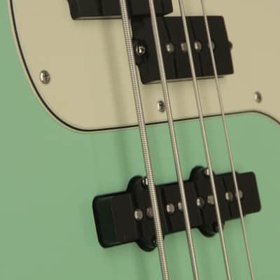 RARE 2000 Fender FDP Limited Edition Hot Rodded Precision Bass SURF GREEN 9/12 image 5