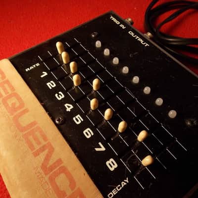 ULTRA RARE ELECTRO HARMONIX SEQUENCER PEDAL - 8 STEP SYNTH SYNTHESIZER 100% GOOD image 4