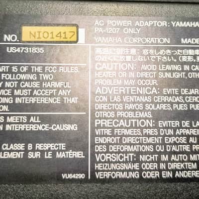 Yamaha CS1x Control Synthesizer image 9