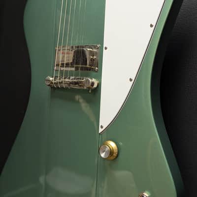 Epiphone "Inspired by Gibson Custom" '63 Firebird I 2024 - Inverness Green w/hsc image 3