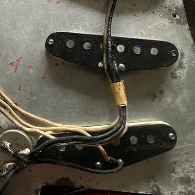 1959 Fender Stratocaster Candy Apple Red Refin Original Parts Sounds Magical image 16