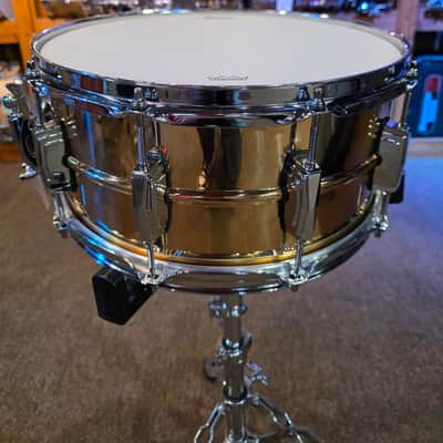 Ludwig Supraphonic Smooth Bronze 5.5x14 Snare Drum image 4
