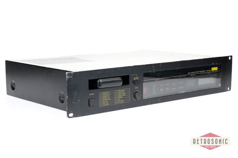 Korg DRV-3000 Dual Digital Processor - Black image 1