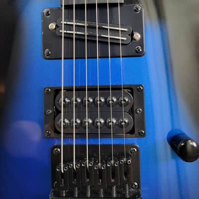 Jackson JS Series JS1X Dinky Minion Modified 2018 - 2021 Metallic Blue Burst image 6