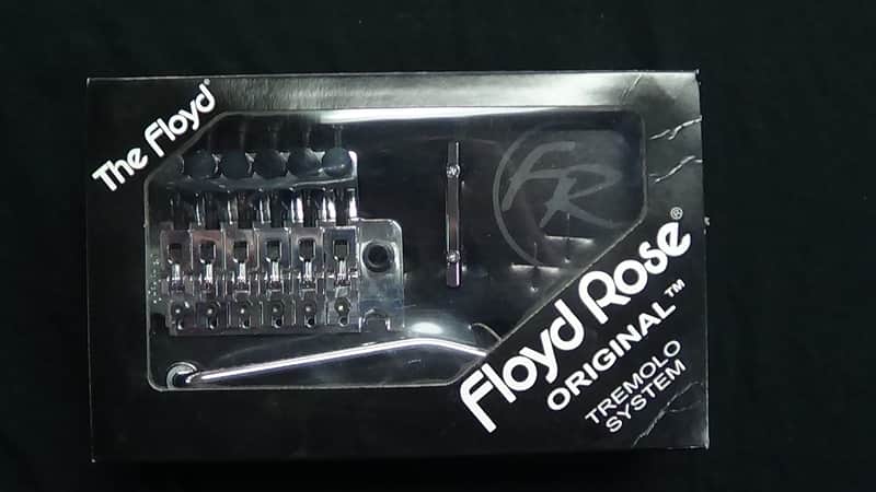 Floyd Rose FRT100L Original Tremolo Bridge System 2010s - Chrome image 1