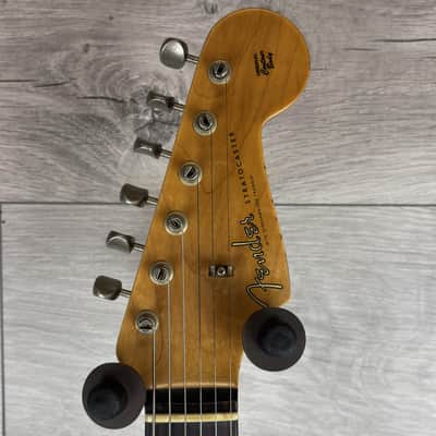 FENDER 1962 Custom Shop Stratocaster Relic, Rosewood Fingerboard, Aged Lake Placid Blue image 7