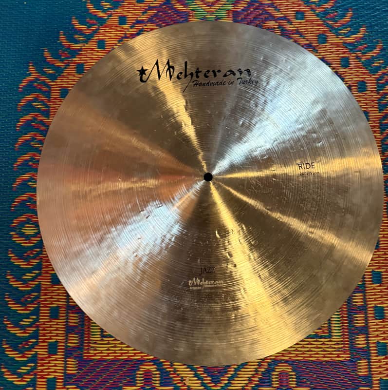 🎥✨Mehteran Cymbals 20” Jazz Ride 2002 grams VIDEO DEMO image 1