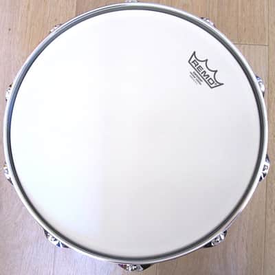 14" x 6.5" Premier 10-Lug Steel Beaded Shell Snare Drum - Vintage image 9
