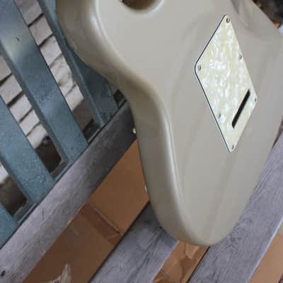 Fender USA Lonestar Stratocaster HSS, Gold w/ Maple neck (1996) image 12