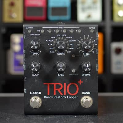 DigiTech TRIO Plus Band Creator + Looper 2010s - Black image 1