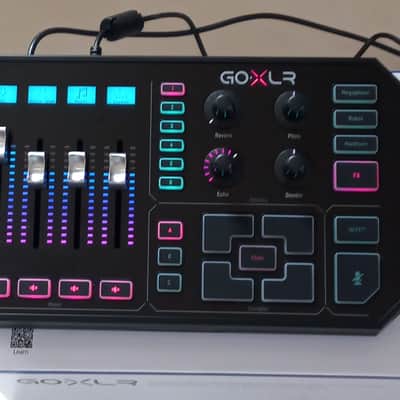 TC Helicon GoXLR, Go XLR, 4-Channel Mixer, Motorized Faders, Sound Board and Vocal Effects, Warranty image 4