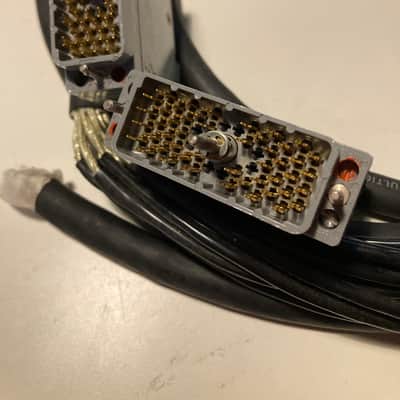3x EDAC 56 Pin Connectors, as used with ADAT Machines, and short Multicore Cable image 3