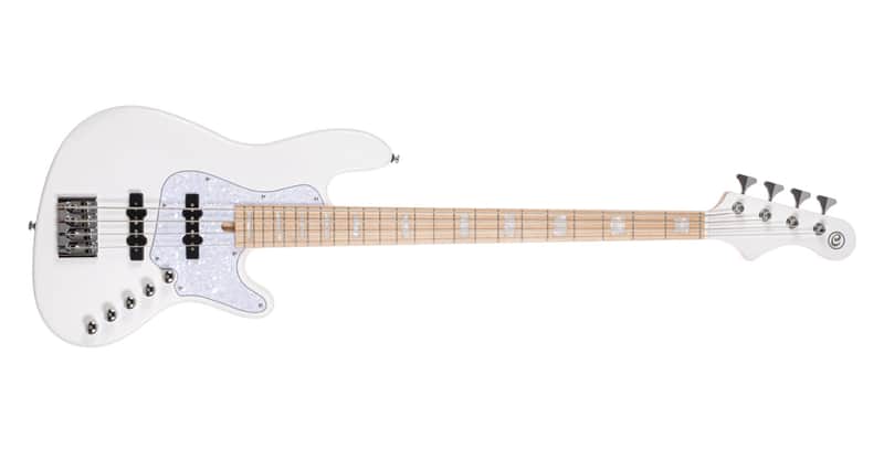 Cort Professional Standard Jazz Bass Guitar - Maple White image 1