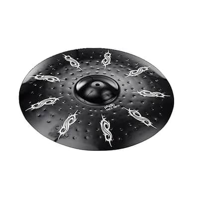Paiste 18" Black Alpha Joey Jordison Signature Hyper Crash Cymbal 2008 - 2016