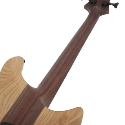 Schecter Charles Berthoud CB-4 LH - See Thru Black Satin (2872) image 18