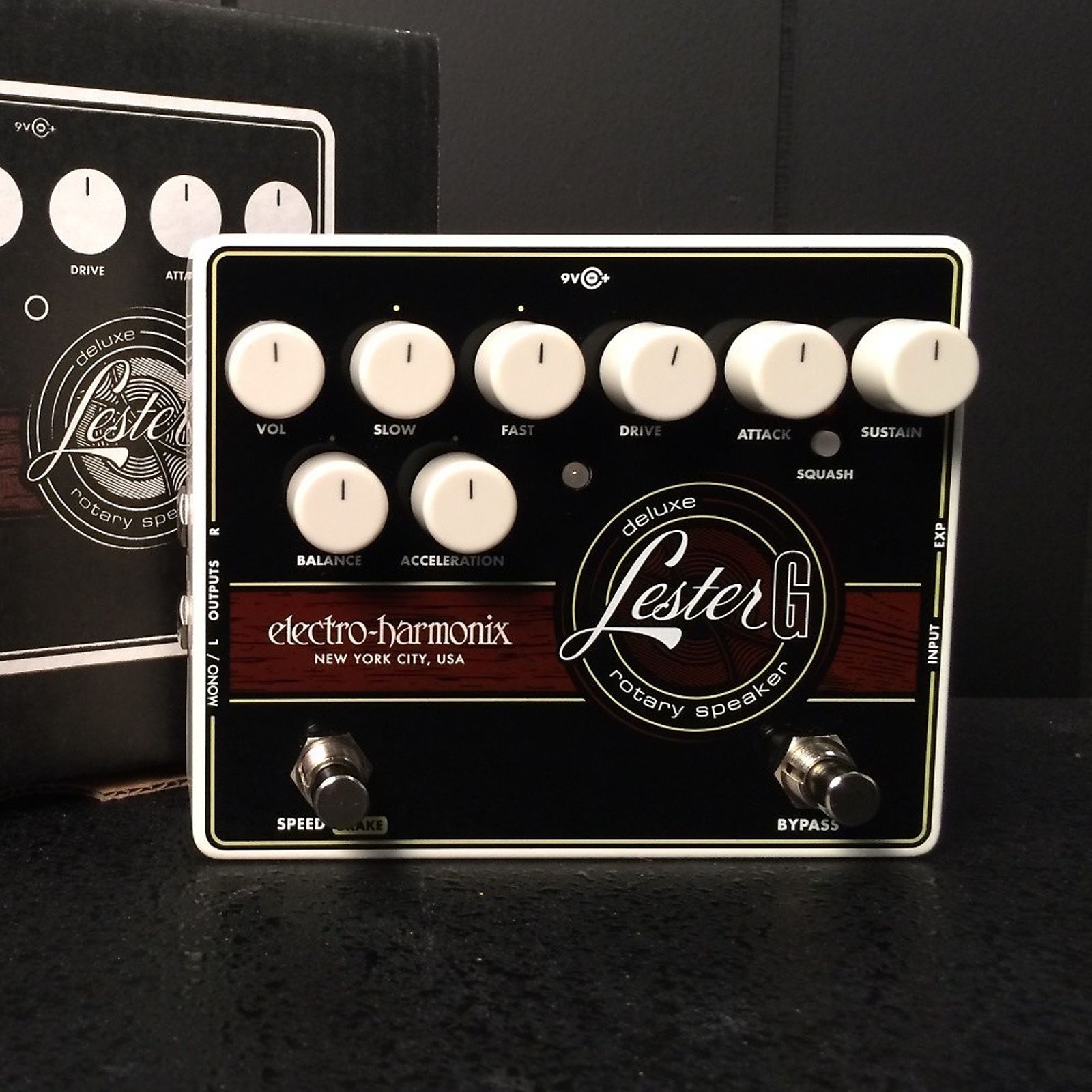 Electro-Harmonix Lester G Deluxe Rotary Speaker | Reverb