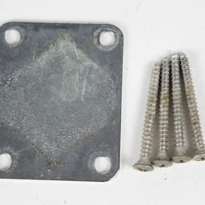 1971 Fender Precision Bass NeckPlate Jazz Bass/Precision/Jazzmaster/Telecaster Neck Plate USA 1970s Early-CBS image 3