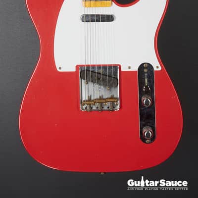 Fender Custom Shop Telecaster 52 Journeyman Modern Aged 2023 - Fiesta Red (Cod.1717UG) image 2