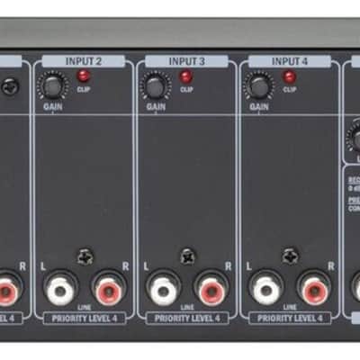 BiAmp MA120 120 Watts Class D Single Channel Mixing Power Amplifier Rack Mount image 2