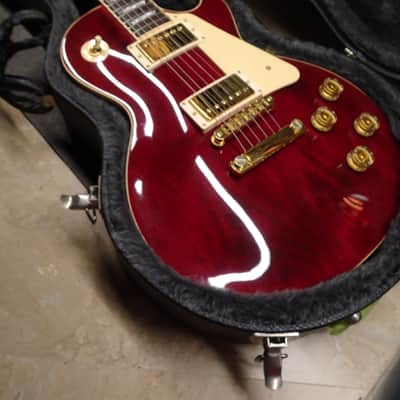 Gibson Les Paul Standard 1998 -100% Original-Outstanding-Limited Edition-Gold hardware Red Wine Cherry image 17