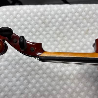 VINTAGE LIDL HAND CRAFTED IN LUBY CZECH REPUBLIC 3/4 VIOLIN MODEL 220 CASE/BOW image 11