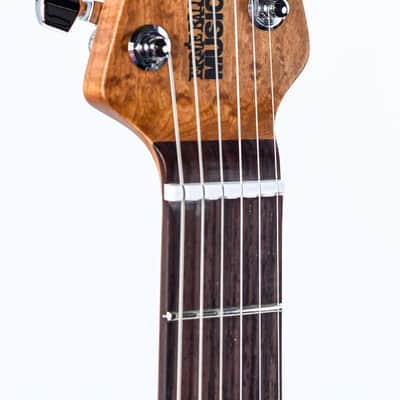 Music Man Luke 4 SSS Diesel Blue image 2