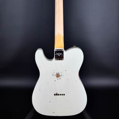 Fender 1963 Telecaster Relic 2025 - Aged Olympic White - 3A Rosewood Fretboard image 14