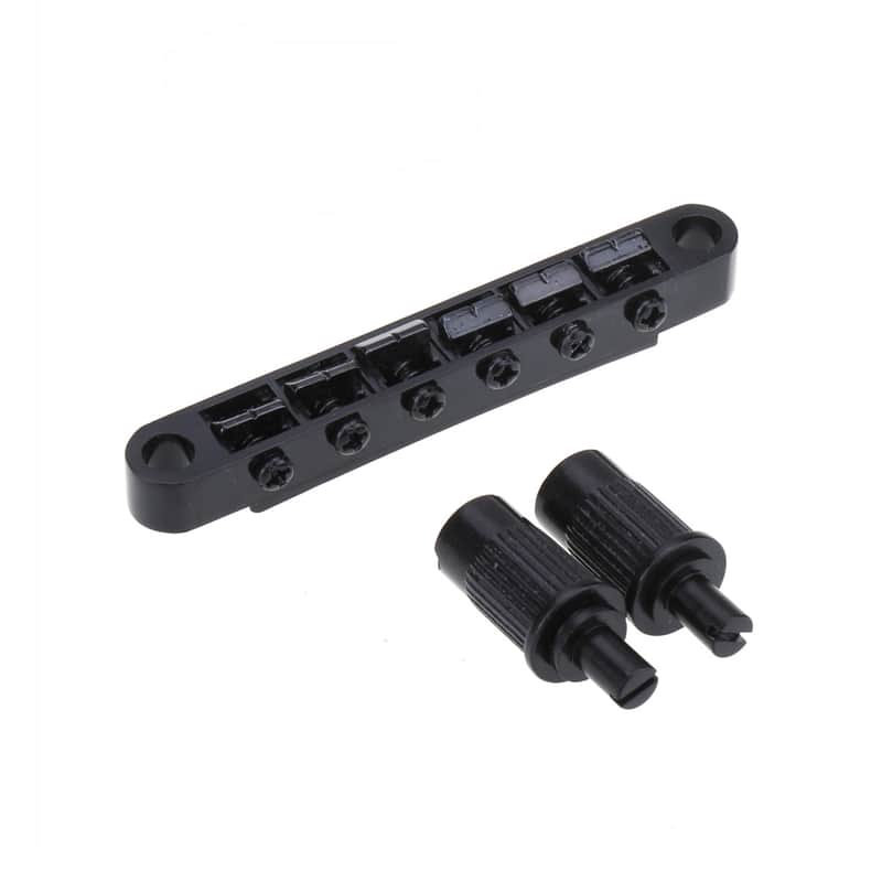 Brio Tune-O-Matic Import, Epiphone Black image 1