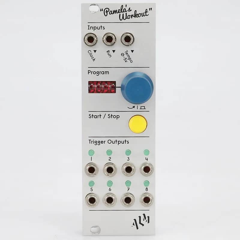 ALM/Busy Circuits ALM001 Pamela's Workout Master Clock Source Eurorack Synth Module image 1