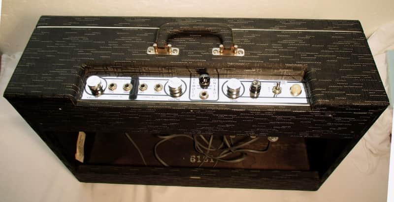 1964 Gretsch 6161 Valco Chicago Supro 6973 Tube guitar amplifer image 1